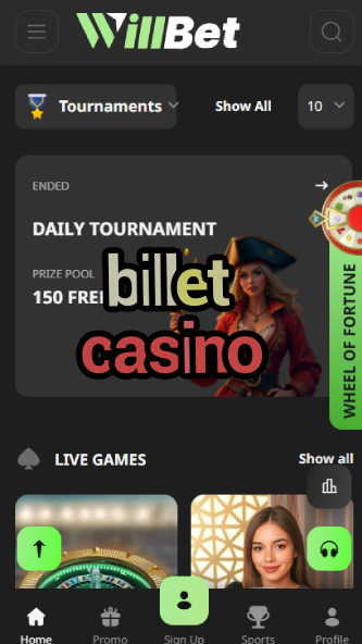 Billet Casino - Premium Ticket Casino-www.bdqngd.com